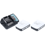 Coffret d'une Perceuse-visseuse avec accessoires de la marque Makita - Coloris Bleu