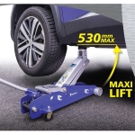 Cric hydraulique de la marque michelin - Coloris Bleu