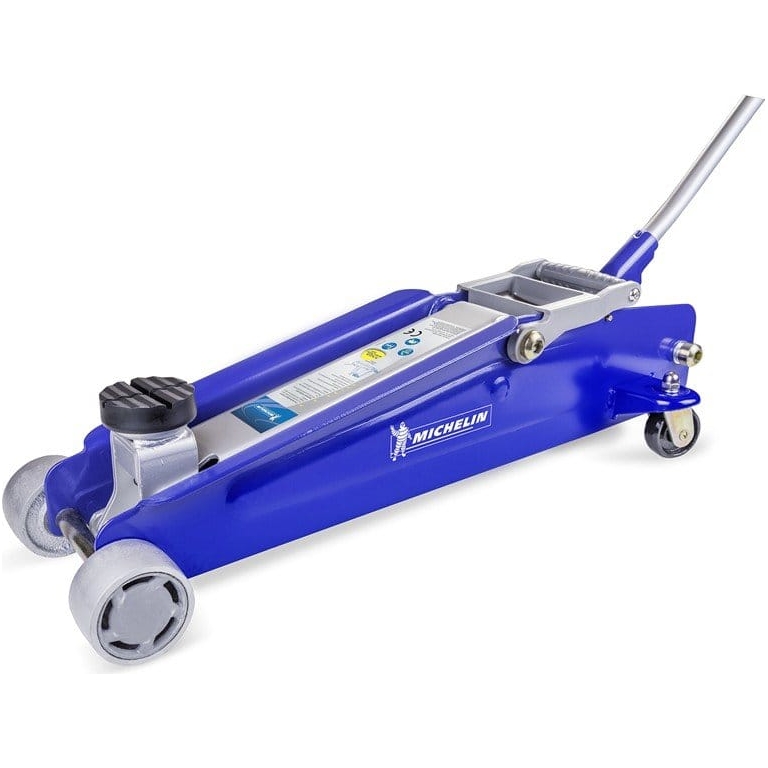 Cric hydraulique de la marque michelin - Coloris Bleu