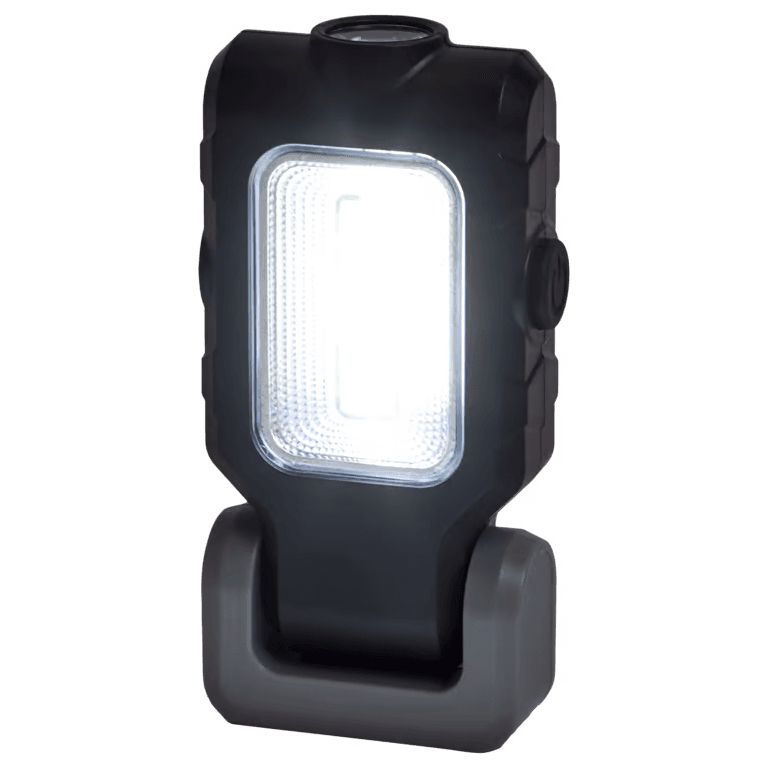 Lampe de travail aimantée et inclinable de la marque Werckmann - Coloris noir et Gris